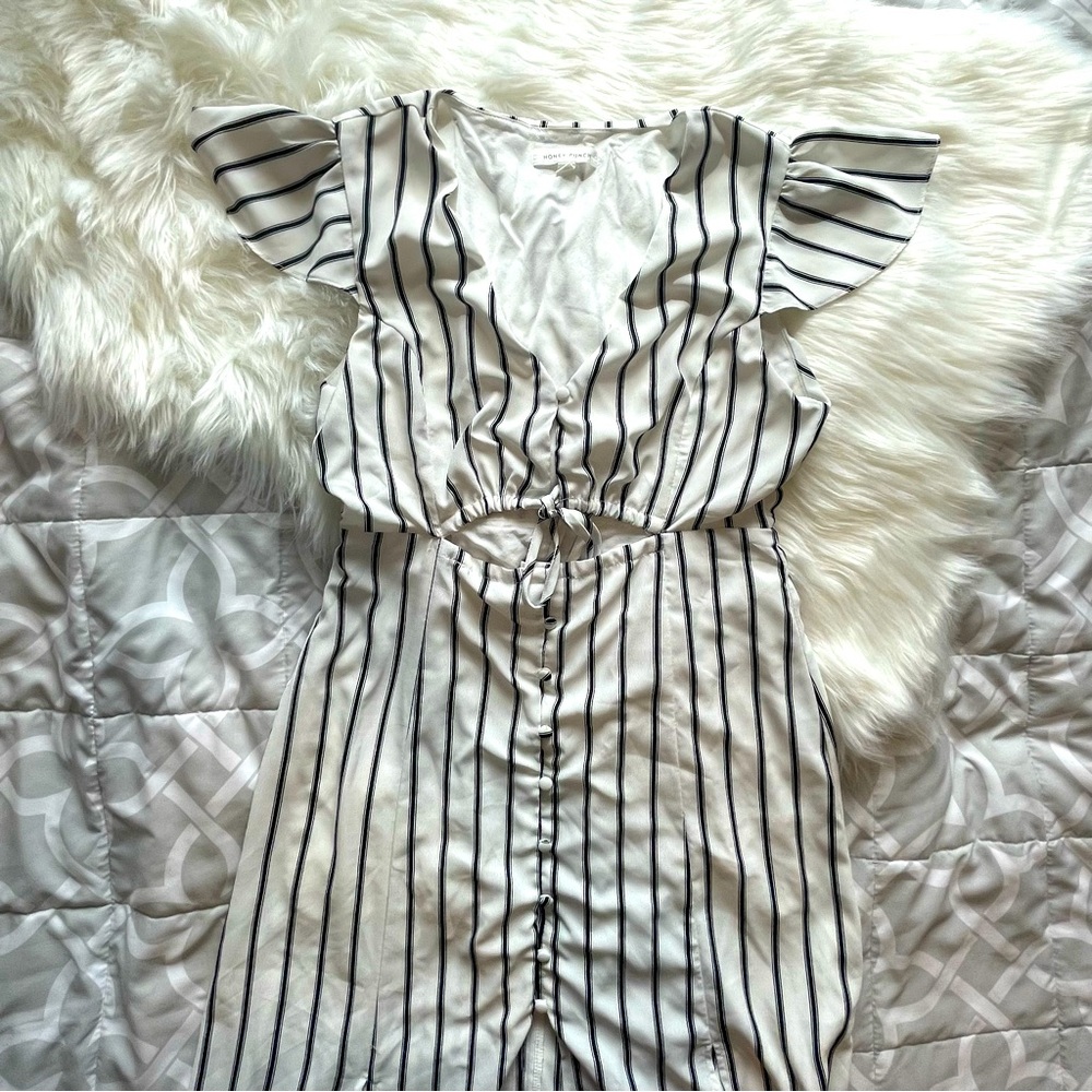 Black and White Dress